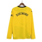 Günstige Fußballtrikots Borussia Dortmund Heimtrikot 2023-24 Langarm
